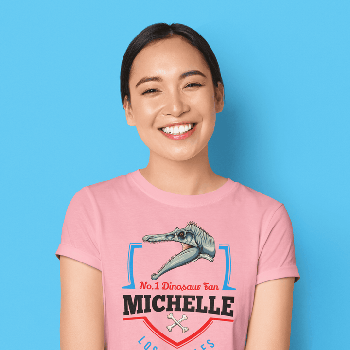 N.1 Spinosaurus Fan Custom Women T-Shirt | Jurassic Studio