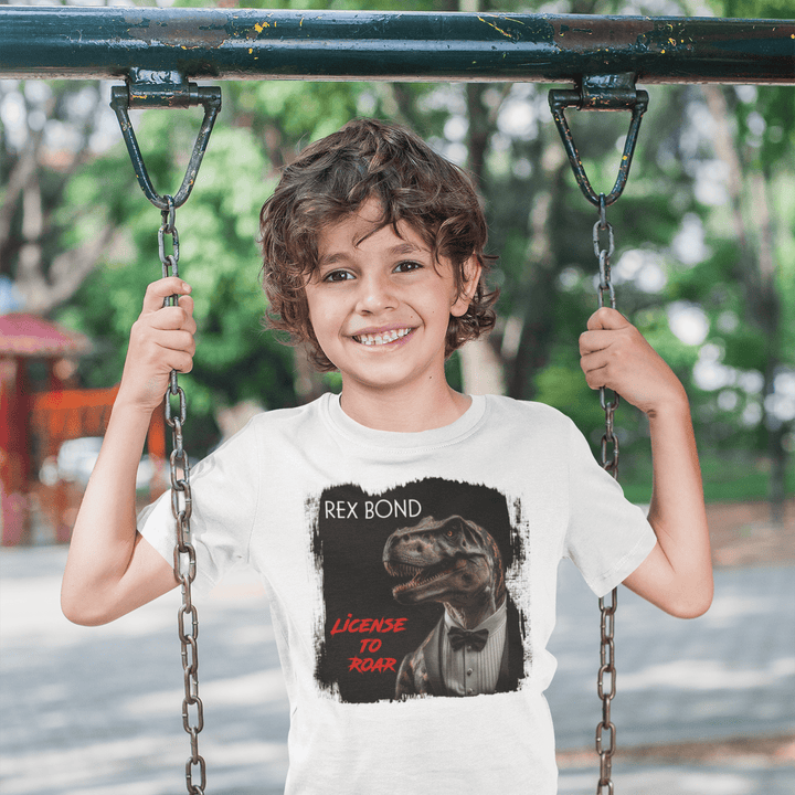 Kids Rex Bond T-Shirt | Jurassic Studio