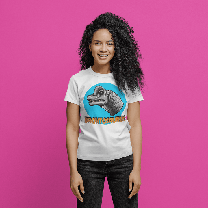 Women Brontosaurus Head T-Shirt | Jurassic Studio