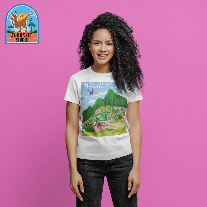 Women Machu Picchu T-Shirt | Jurassic Studio