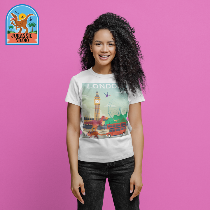 Women London T-Shirt | Jurassic Studio