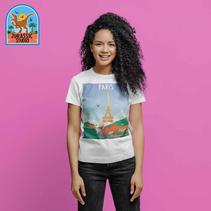 Women Paris T-Shirt | Jurassic Studio