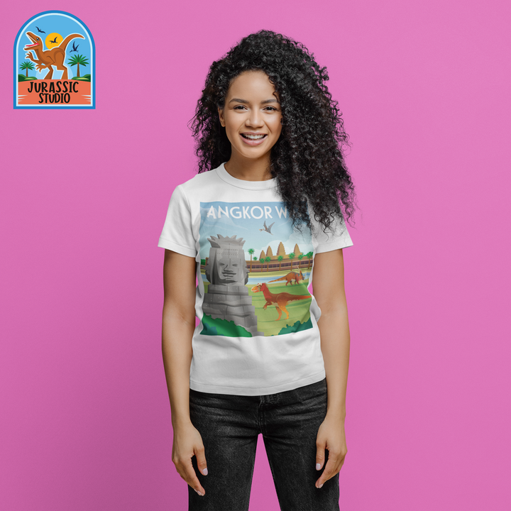 Women Angkor Wat T-Shirt | Jurassic Studio