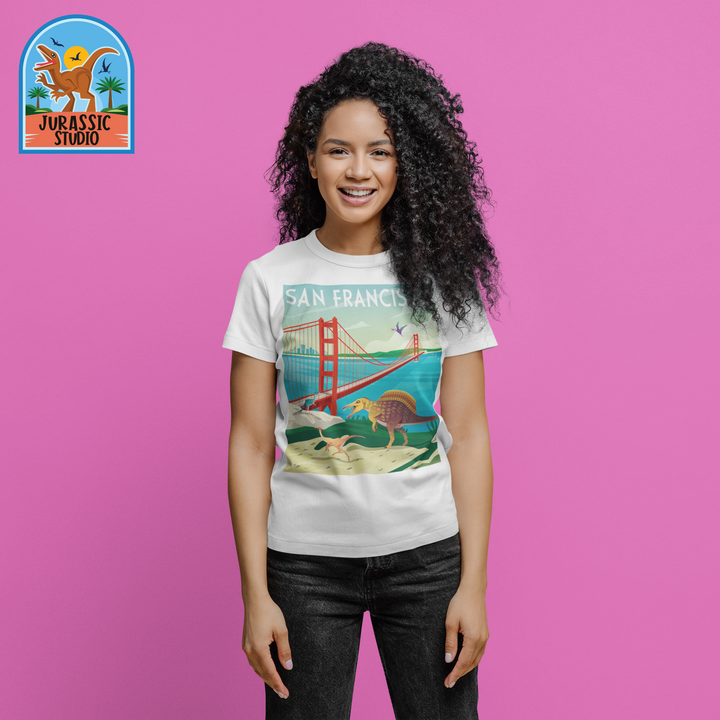 Women San Francisco T-Shirt | Jurassic Studio