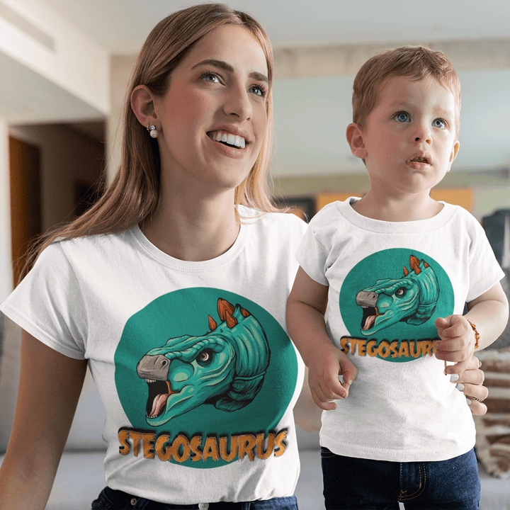 Women Stegosaurus Head T-Shirt | Jurassic Studio