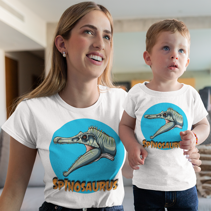 Women Spinosaurus Head T-Shirt | Jurassic Studio