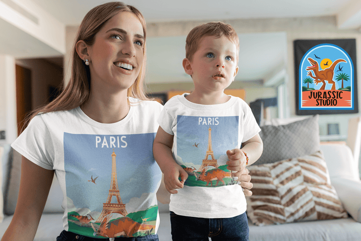 Women Paris T-Shirt | Jurassic Studio