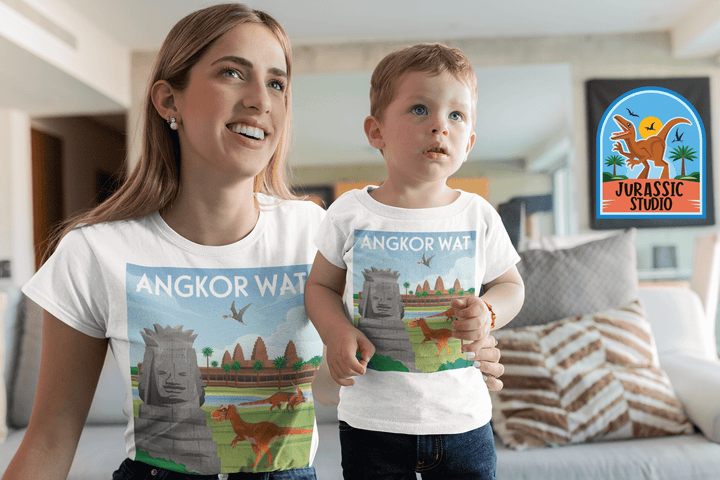 Women Angkor Wat T-Shirt | Jurassic Studio