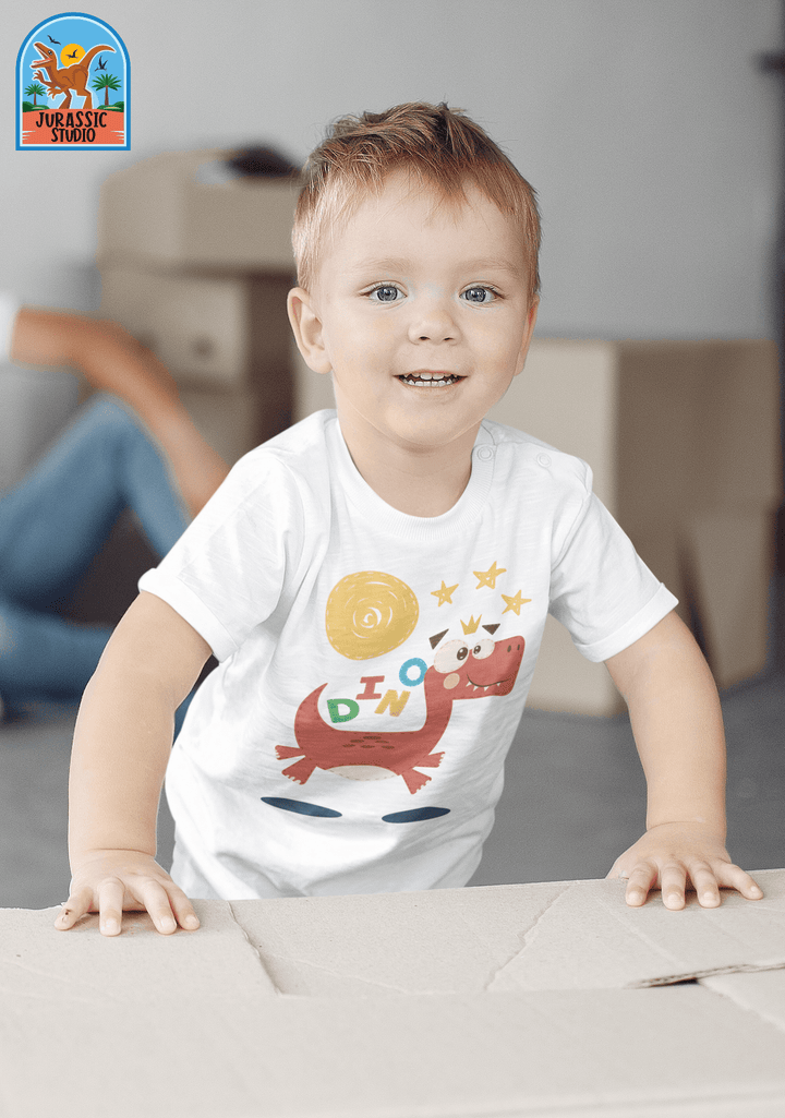 Toddler Baby Dino Run T-Shirt | Jurassic Studio