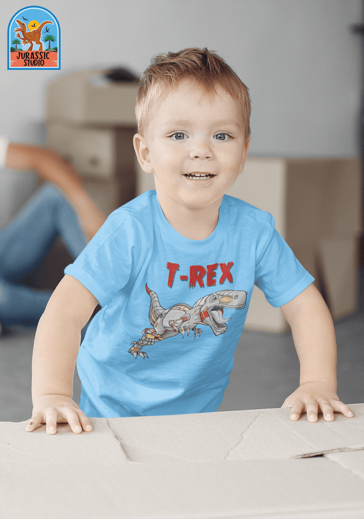 Toddler Robot T-Rex T-Shirt | Jurassic Studio