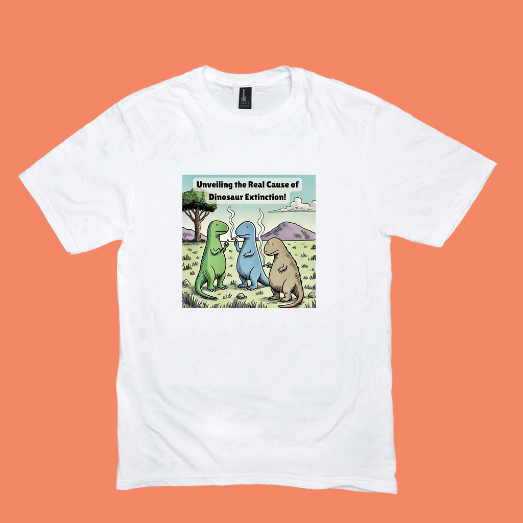 Adults Dinosaur Meme T-Shirt