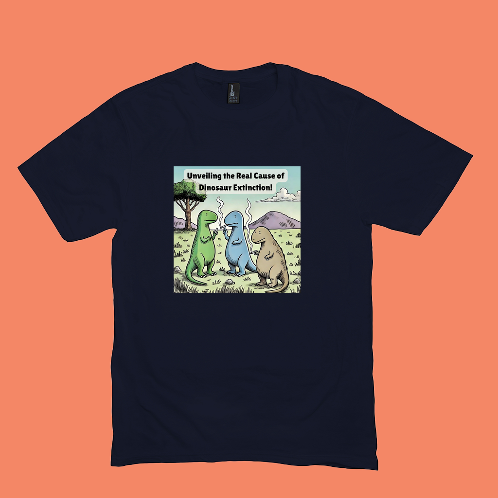 Adults Dinosaur Meme T-Shirt