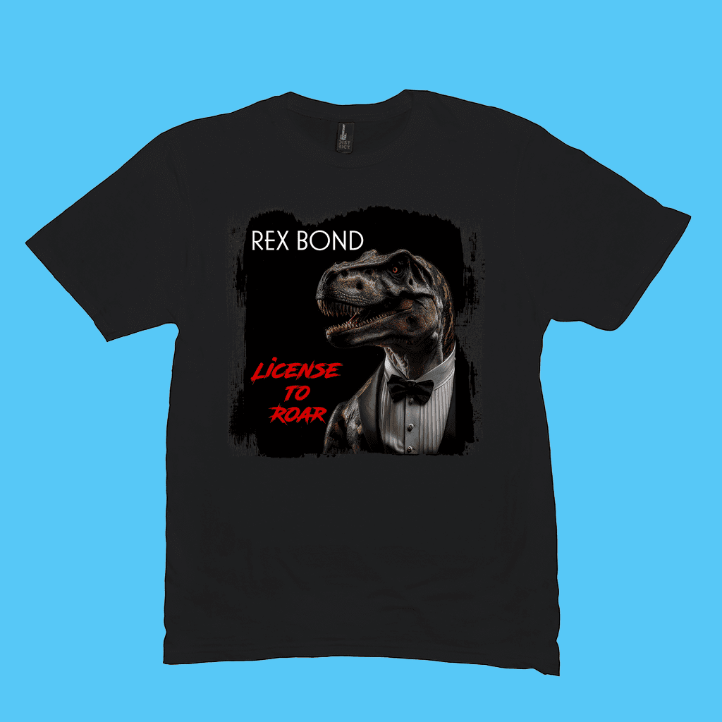 Men Rex Bond T-Shirt | Jurassic Studio