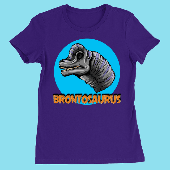 Women Brontosaurus Head T-Shirt | Jurassic Studio
