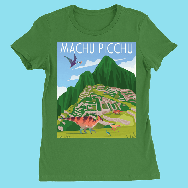 Women Machu Picchu T-Shirt | Jurassic Studio