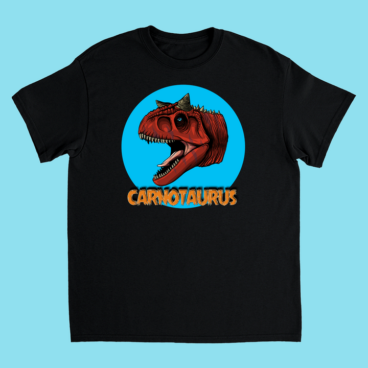 Kids Carnotaurus Head T-Shirt