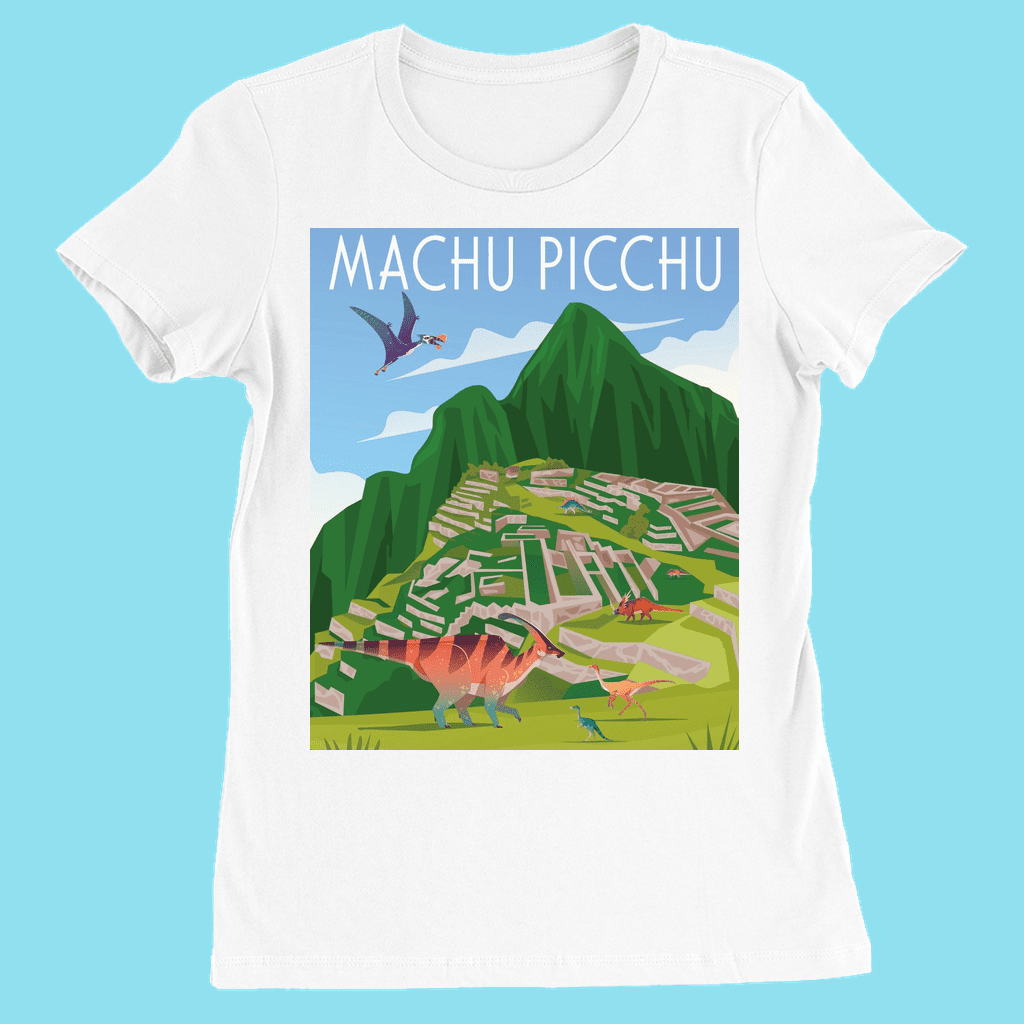 Women Machu Picchu T-Shirt | Jurassic Studio