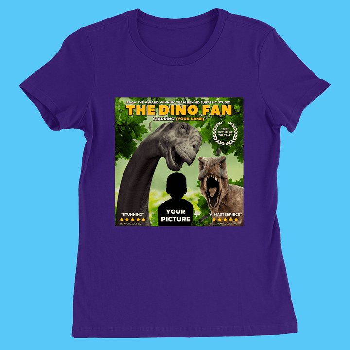 Women Movie Star Dinosaur Shirt | Jurassic Studio