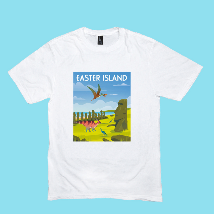 Men Easter Island T-Shirt