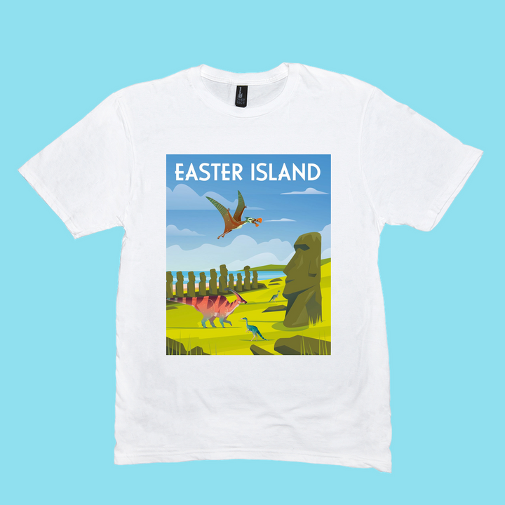 Men Easter Island T-Shirt