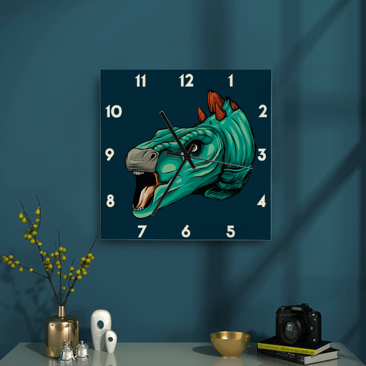 11 Inch Stegosaurus Wall Art Clock | Jurassic Studio
