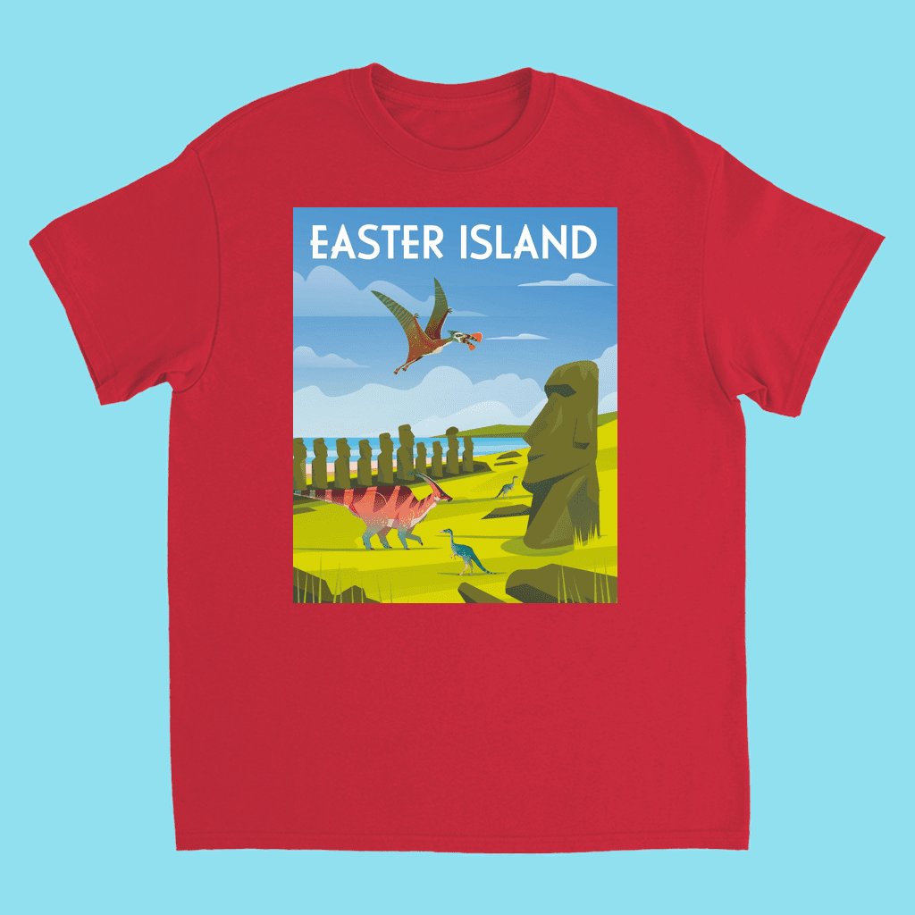 Kids Easter Island T-Shirt | Jurassic Studio