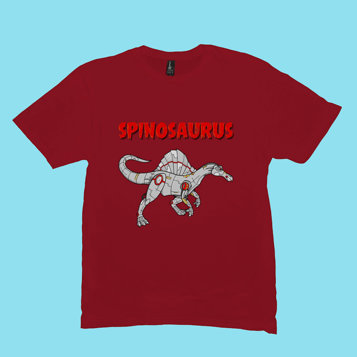 Men Robot Spinosaurus T-Shirt | Jurassic Studio