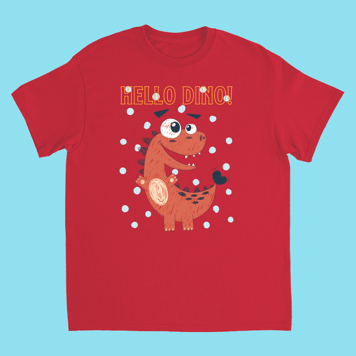 Kids Baby Brown Dino T-Shirt | Jurassic Studio