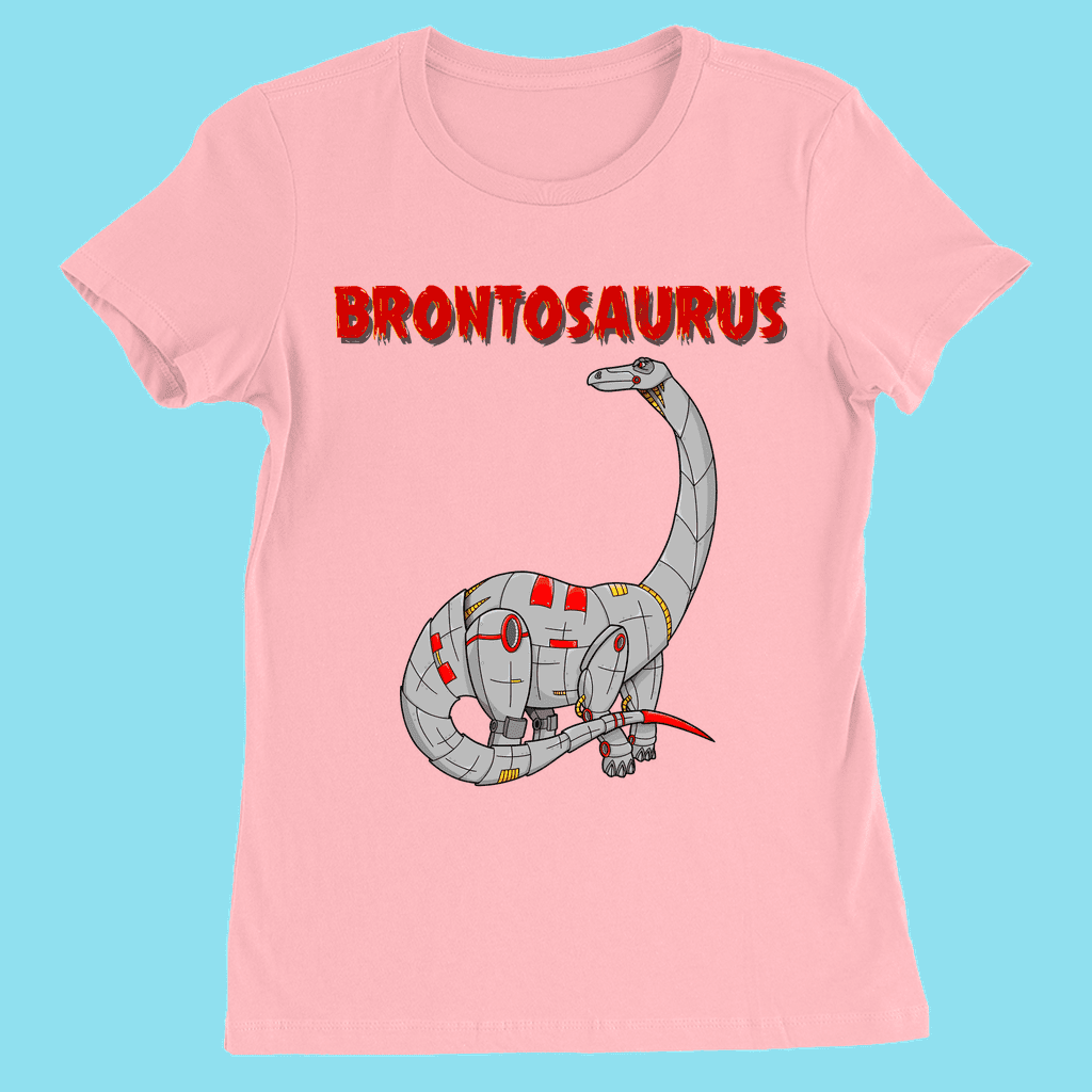 Women Robot Brontosaurus T-Shirt | Jurassic Studio