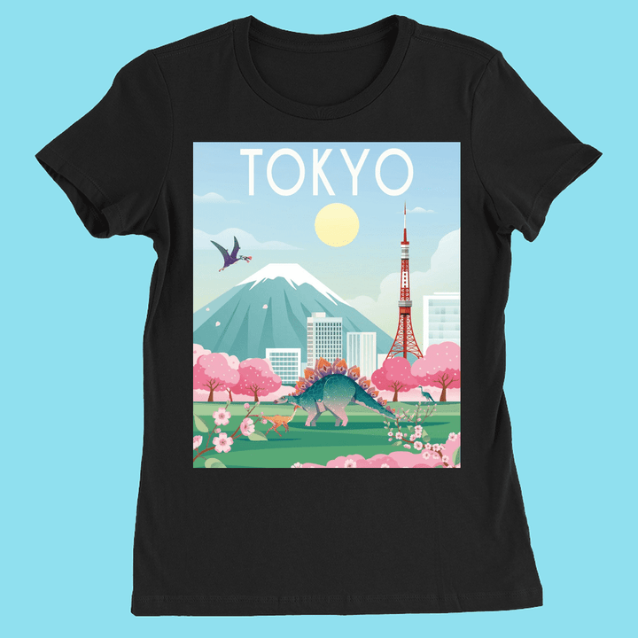 Women Tokyo T-Shirt | Jurassic Studio