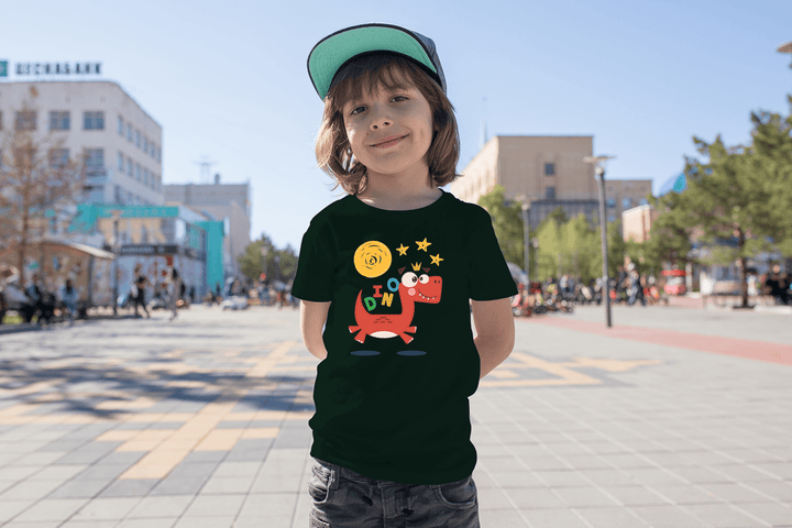Kids Baby Dino Run T-Shirt | Jurassic Studio
