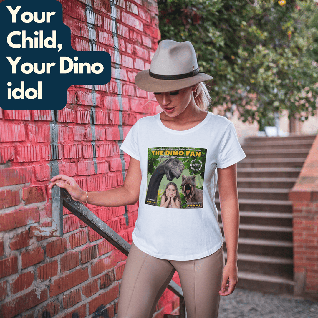 Women Movie Star Dinosaur Shirt | Jurassic Studio