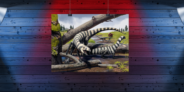 Asilisaurus Pack Poster | Jurassic Studio