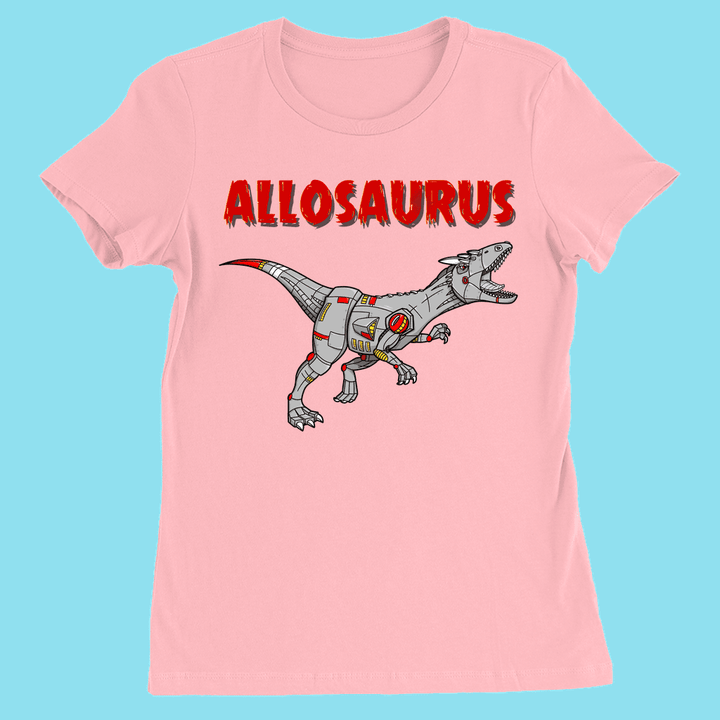 Women Robot Allosaurus T-Shirt | Jurassic Studio