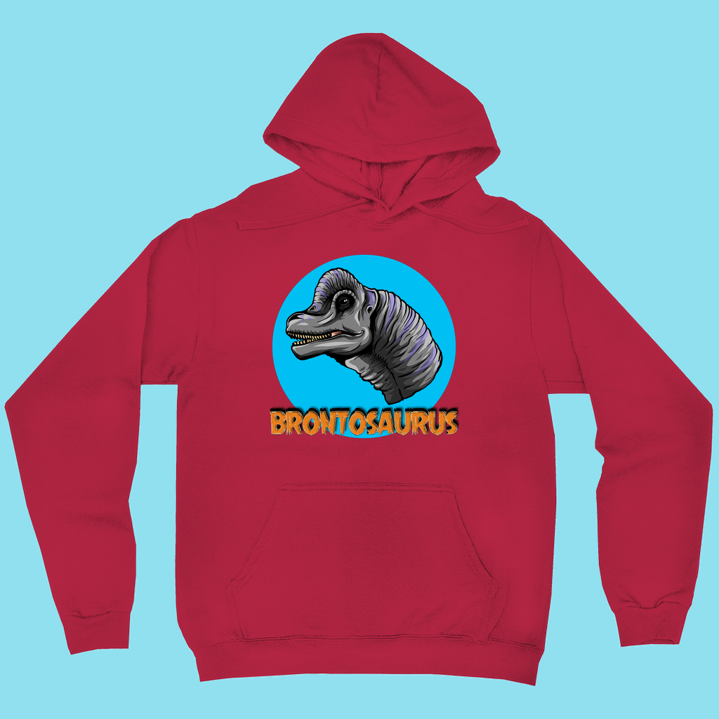 Men Brontosaurus Head Hoodie | Jurassic Studio