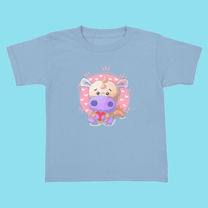 Toddler Pink Baby Dino T-Shirt | Jurassic Studio