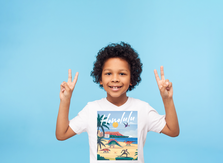 Kids Honolulu T-Shirt | Jurassic Studio