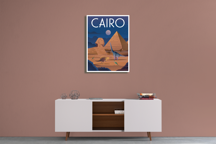 Cairo Canvas Wrap | Jurassic Studio