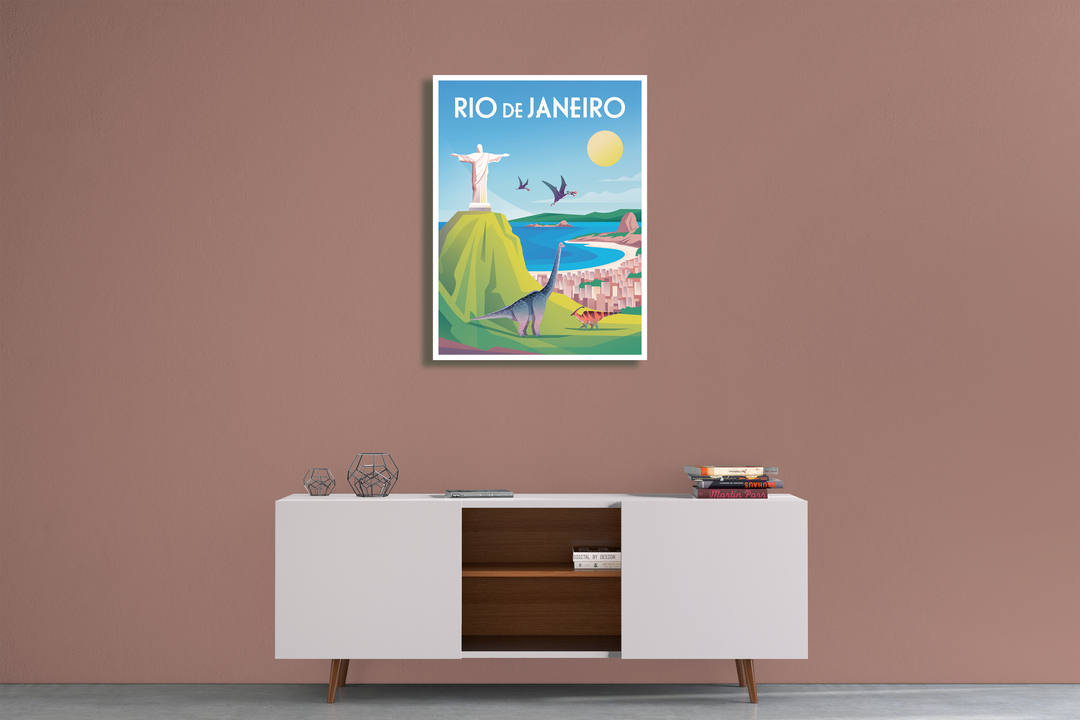 Rio de Janeiro Canvas Wrap | Jurassic Studio