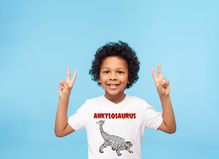 Kids Robot Ankylosaurus T-Shirt | Jurassic Studio