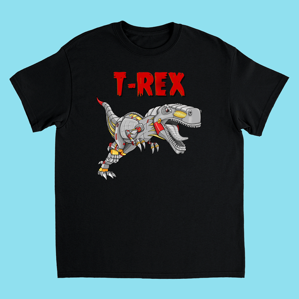 Kids Robot T-Rex T-Shirt | Jurassic Studio