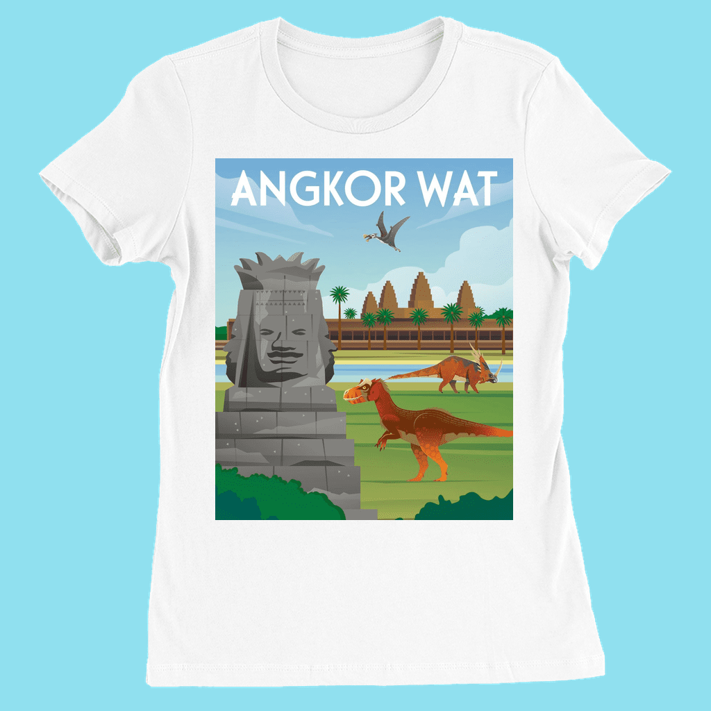 Women Angkor Wat T-Shirt | Jurassic Studio