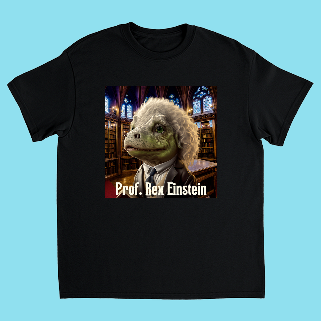 Kids Prof. Rex Einstein Bond T-Shirt | Jurassic Studio