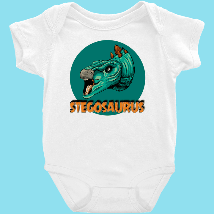 Toddler Stegosaurus Head Onesie