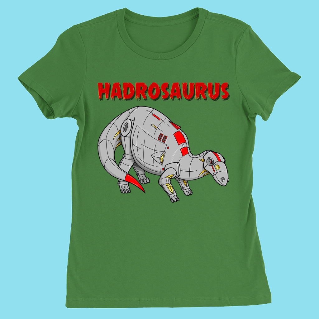 Women Robot Hadrosaur T-Shirt