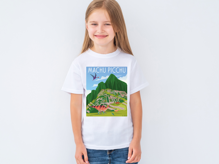 Kids Machu Picchu T-Shirt | Jurassic Studio