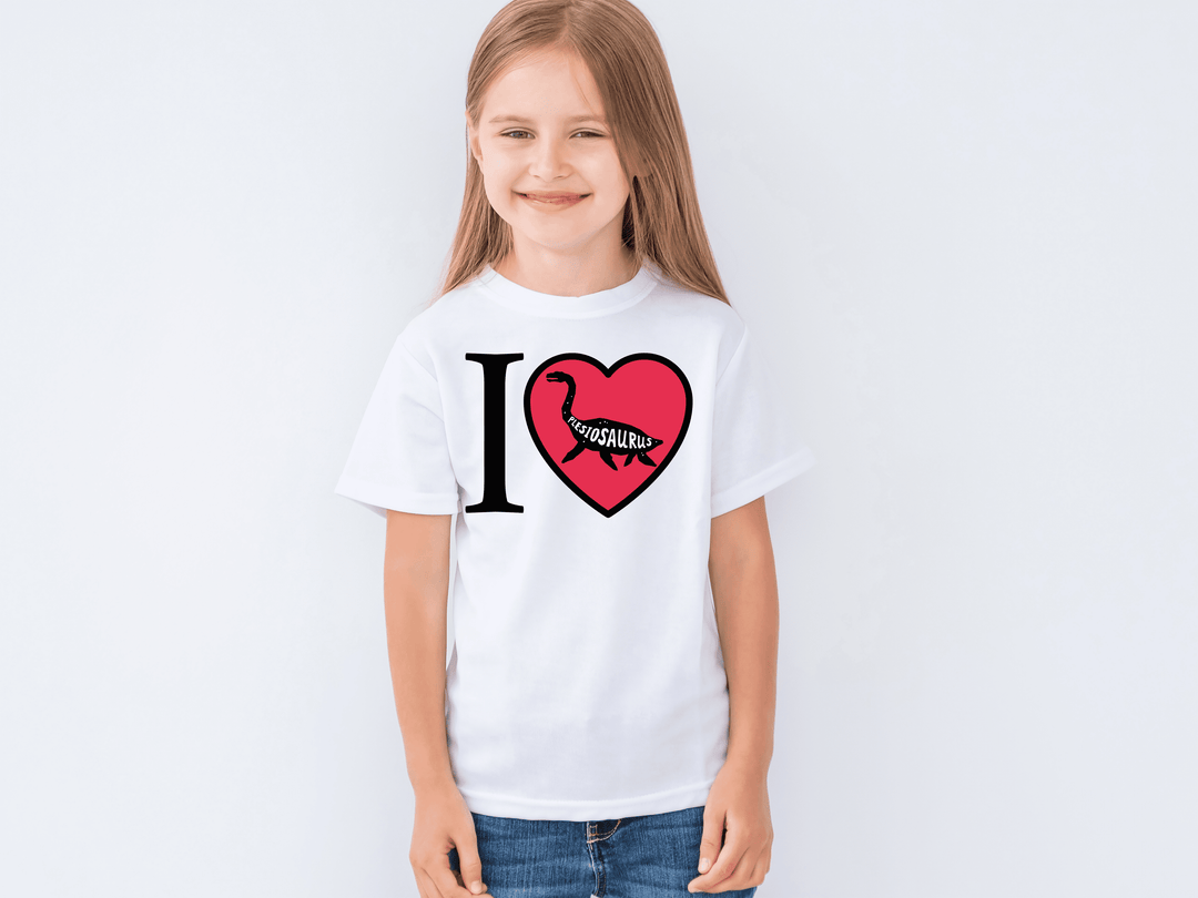 Kids I Love Plesiosaurus T-Shirt