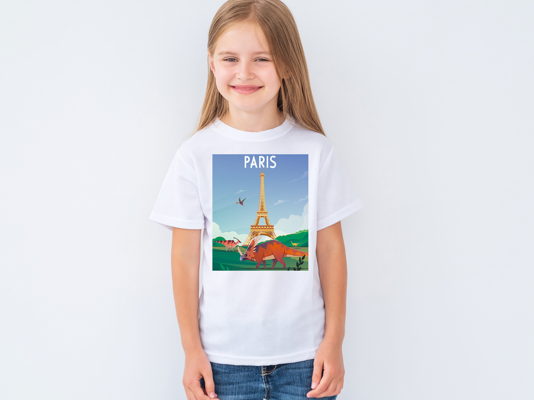 Kids Paris T-Shirt | Jurassic Studio