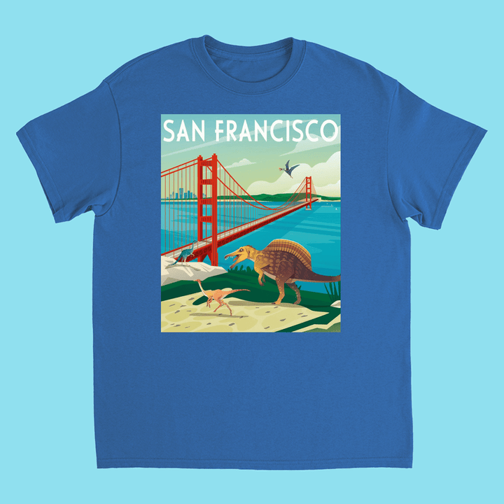 Kids San Francisco T-Shirt | Jurassic Studio