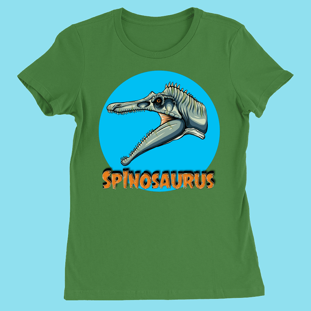 Women Spinosaurus Head T-Shirt | Jurassic Studio